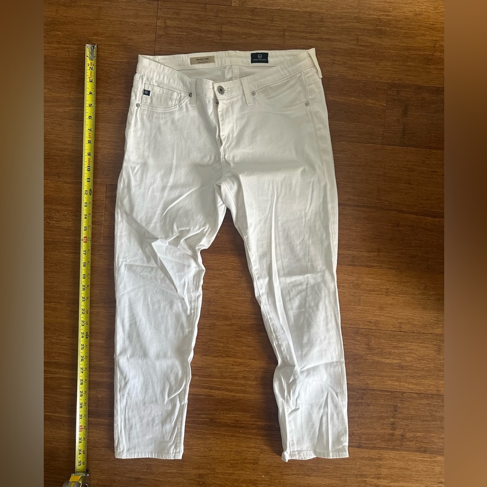 AG Adriano Goldschmied Women's White Skinny Jeans